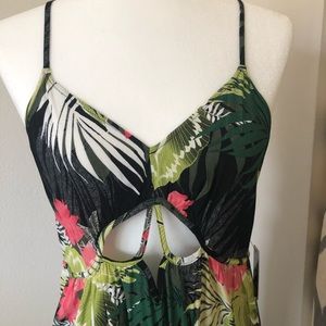Express Maxi Dress - Hawaiian Print